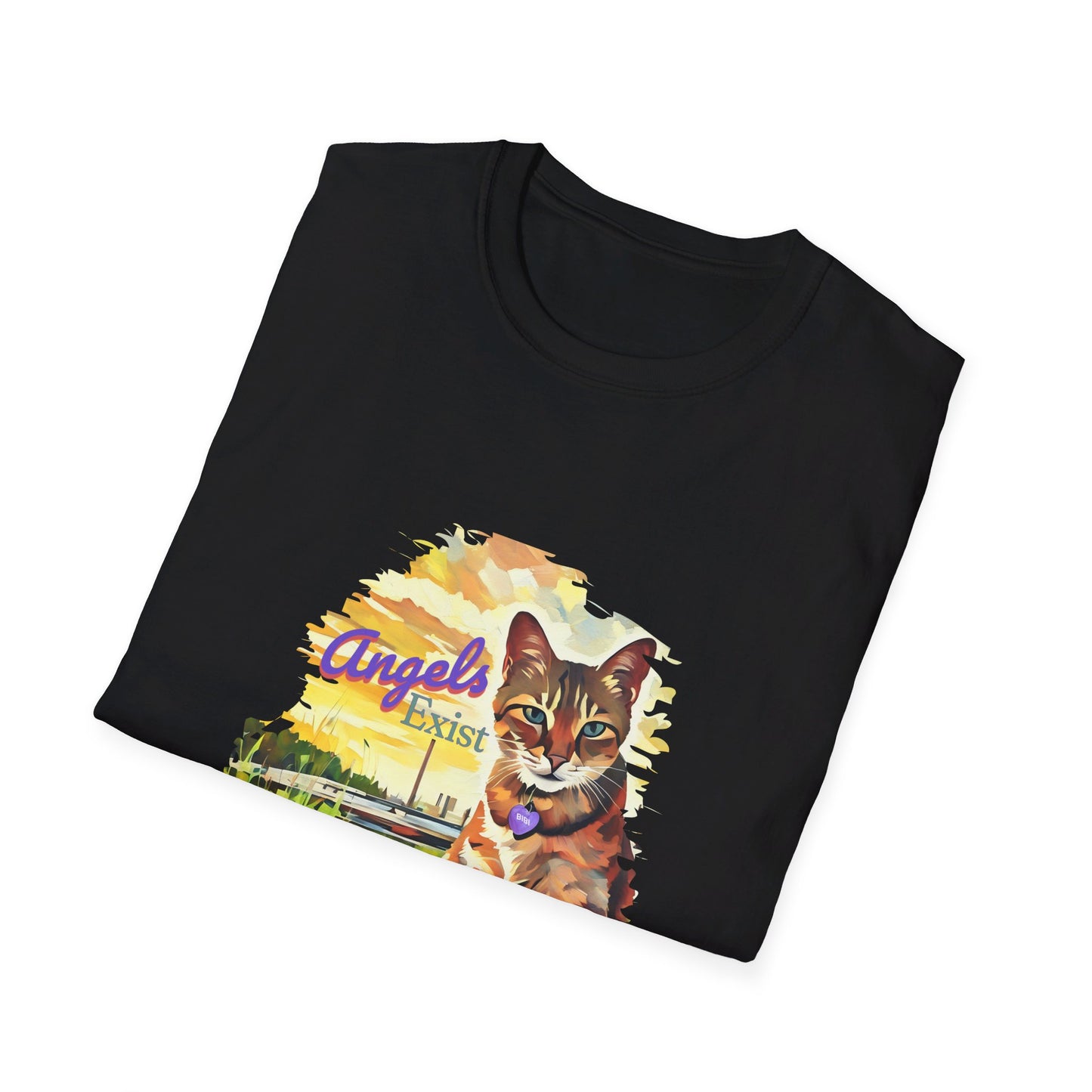 Bibi - Angels Exist Softstyle T-Shirt