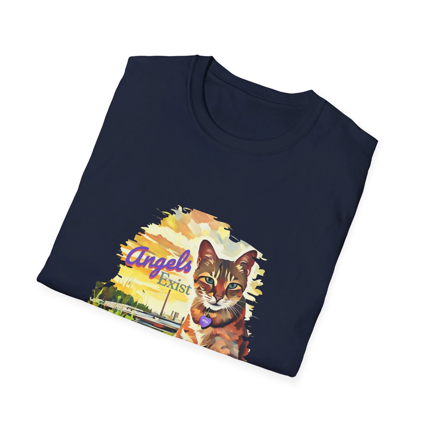 Bibi - Angels Exist Softstyle T-Shirt