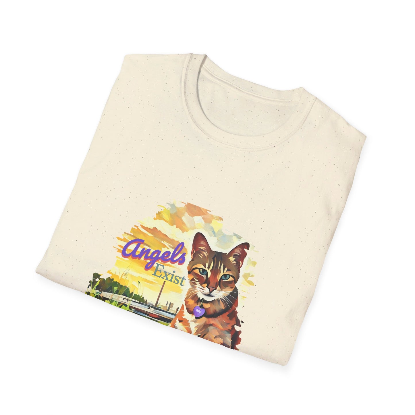 Bibi - Angels Exist Softstyle T-Shirt