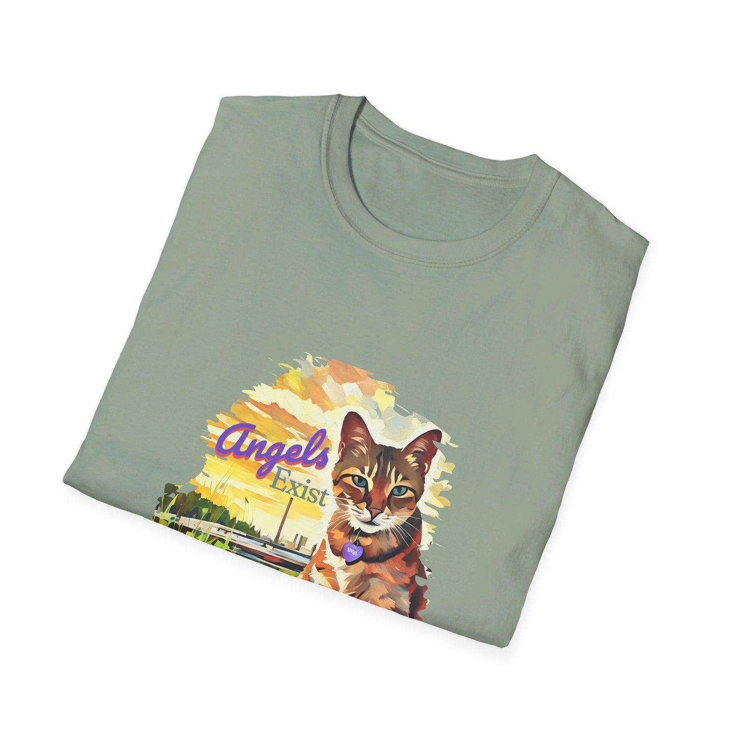 Bibi - Angels Exist Softstyle T-Shirt