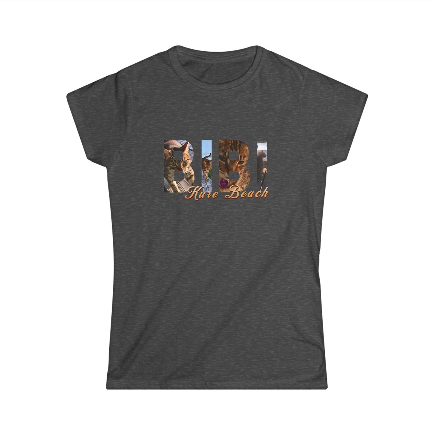 Women's Softstyle Tee - Bibi Letters