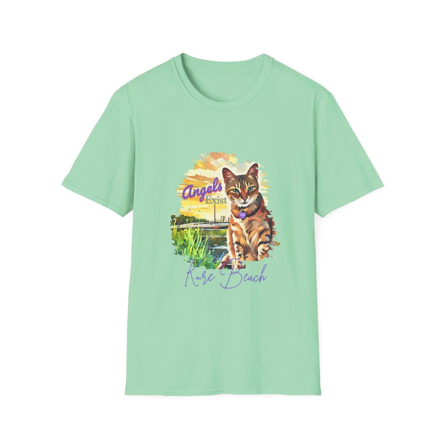 Bibi - Angels Exist Softstyle T-Shirt