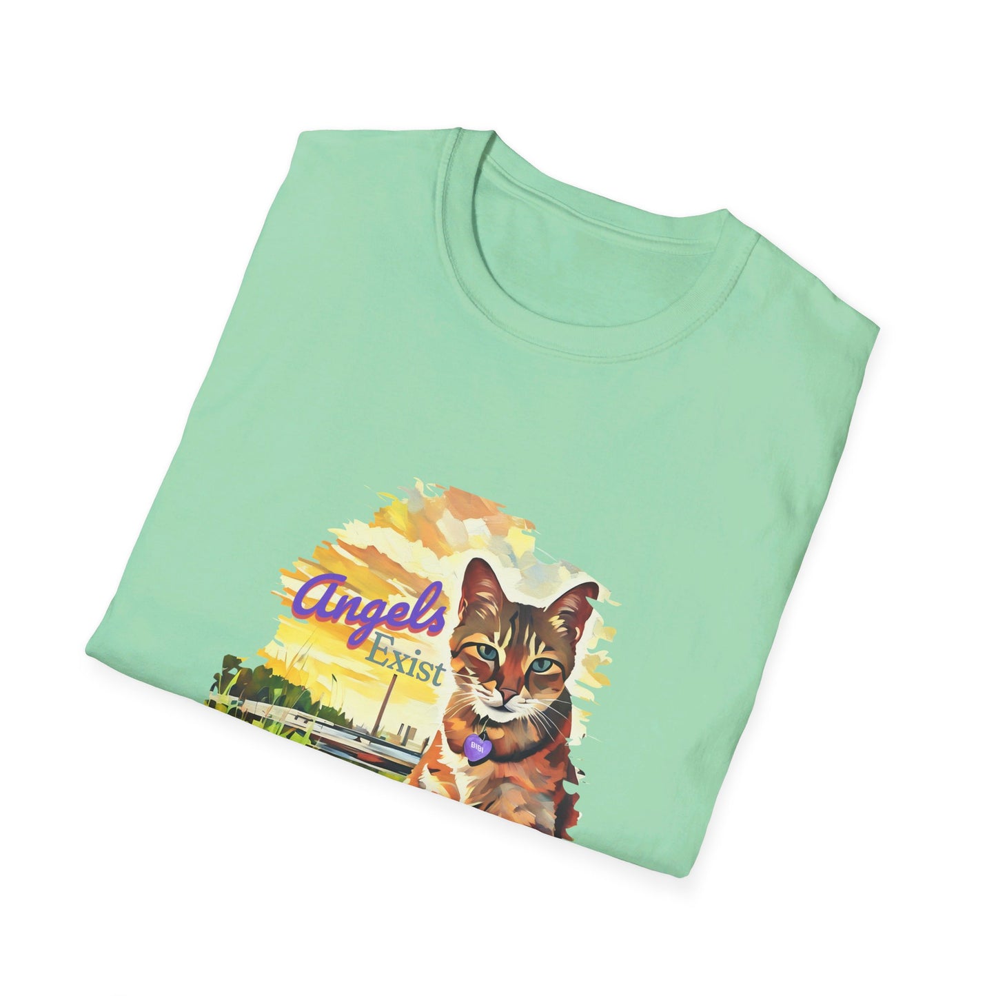 Bibi - Angels Exist Softstyle T-Shirt
