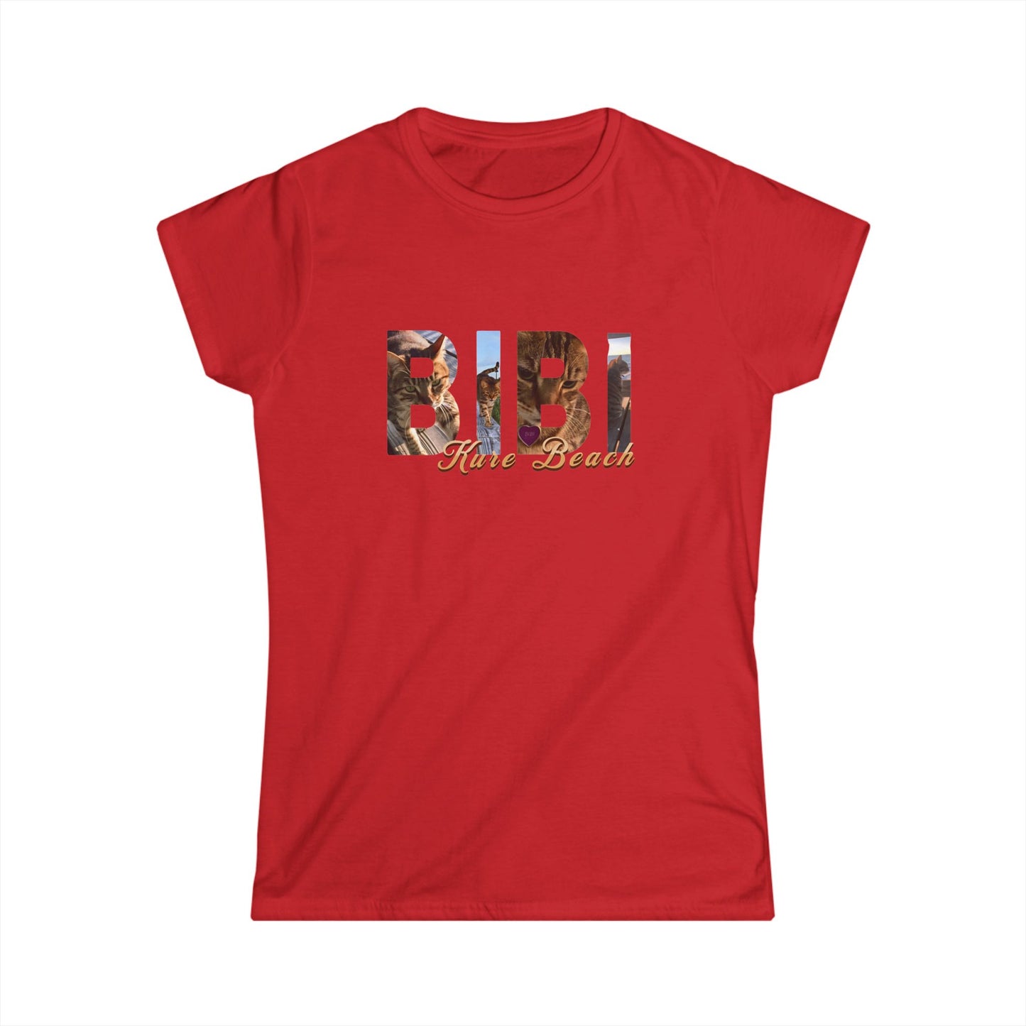 Women's Softstyle Tee - Bibi Letters