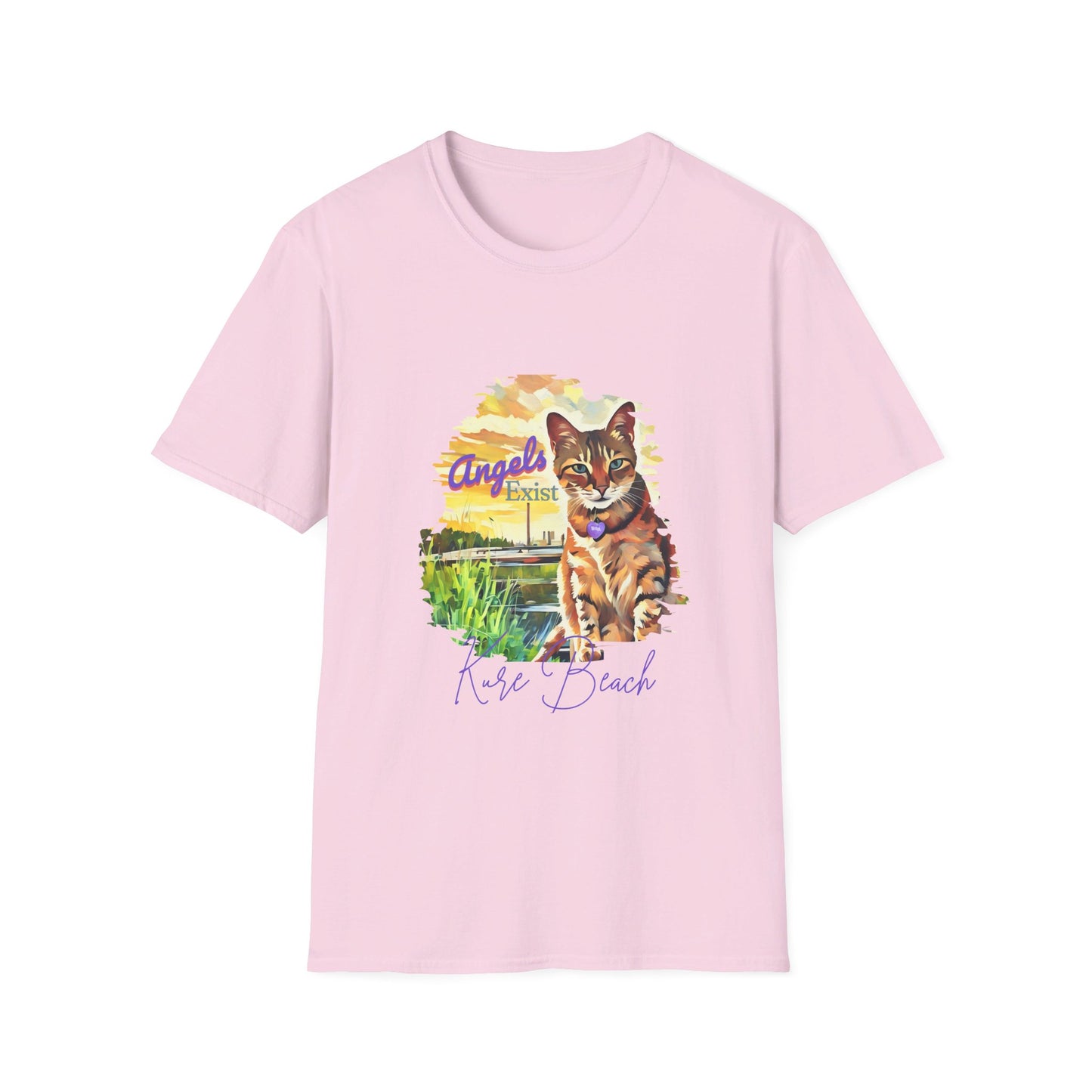 Bibi - Angels Exist Softstyle T-Shirt