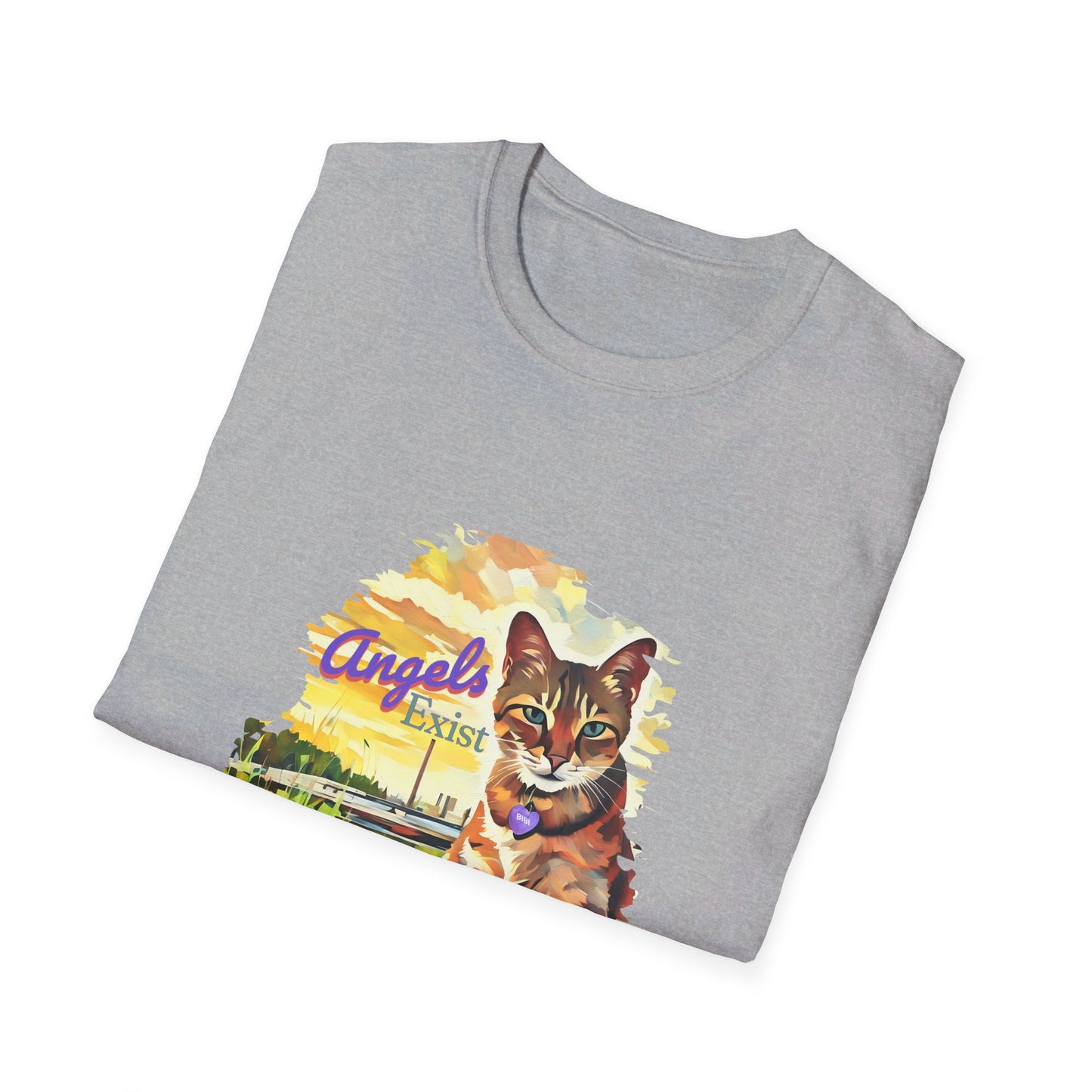 Bibi - Angels Exist Softstyle T-Shirt