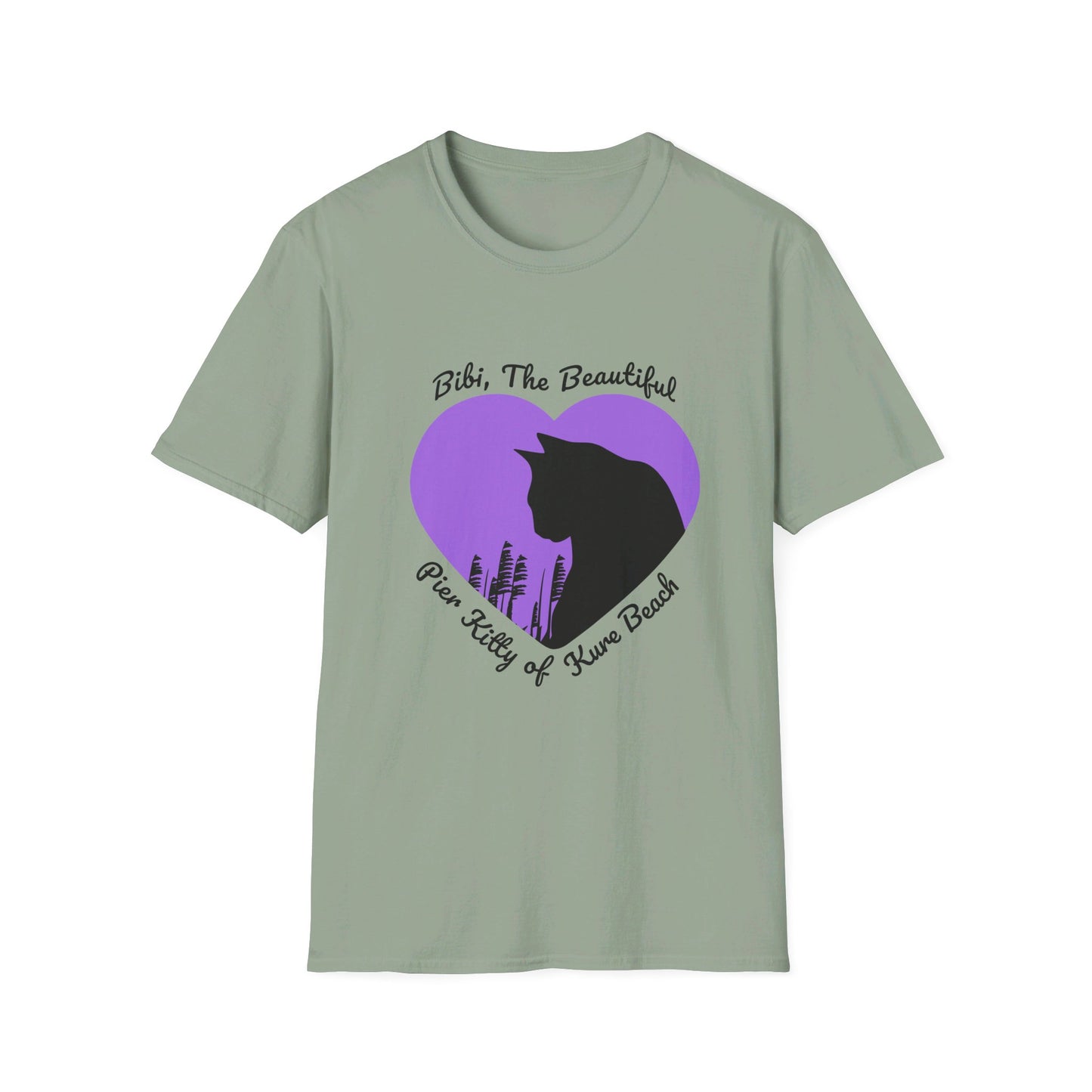 Bibi Silhouette Purple Heart T-shirt