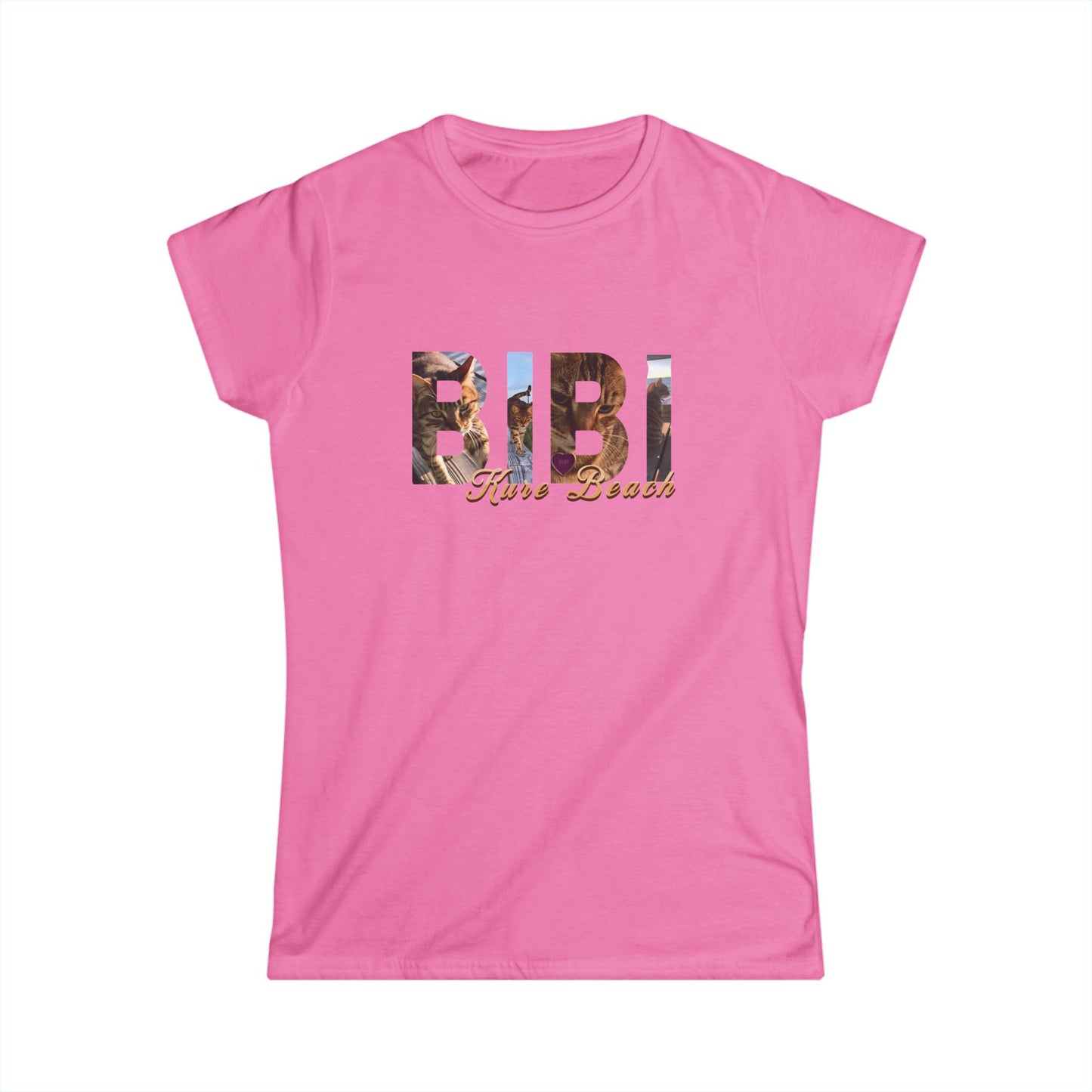 Women's Softstyle Tee - Bibi Letters