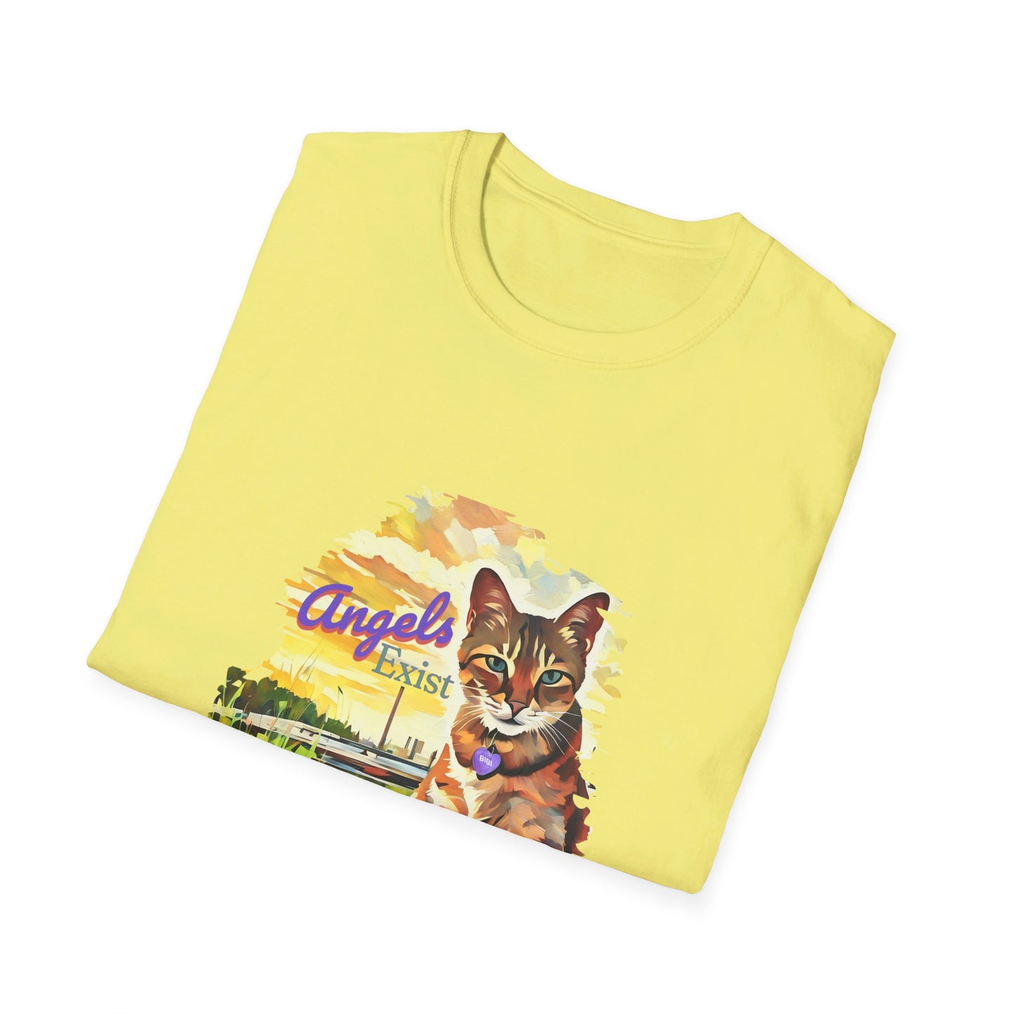 Bibi - Angels Exist Softstyle T-Shirt