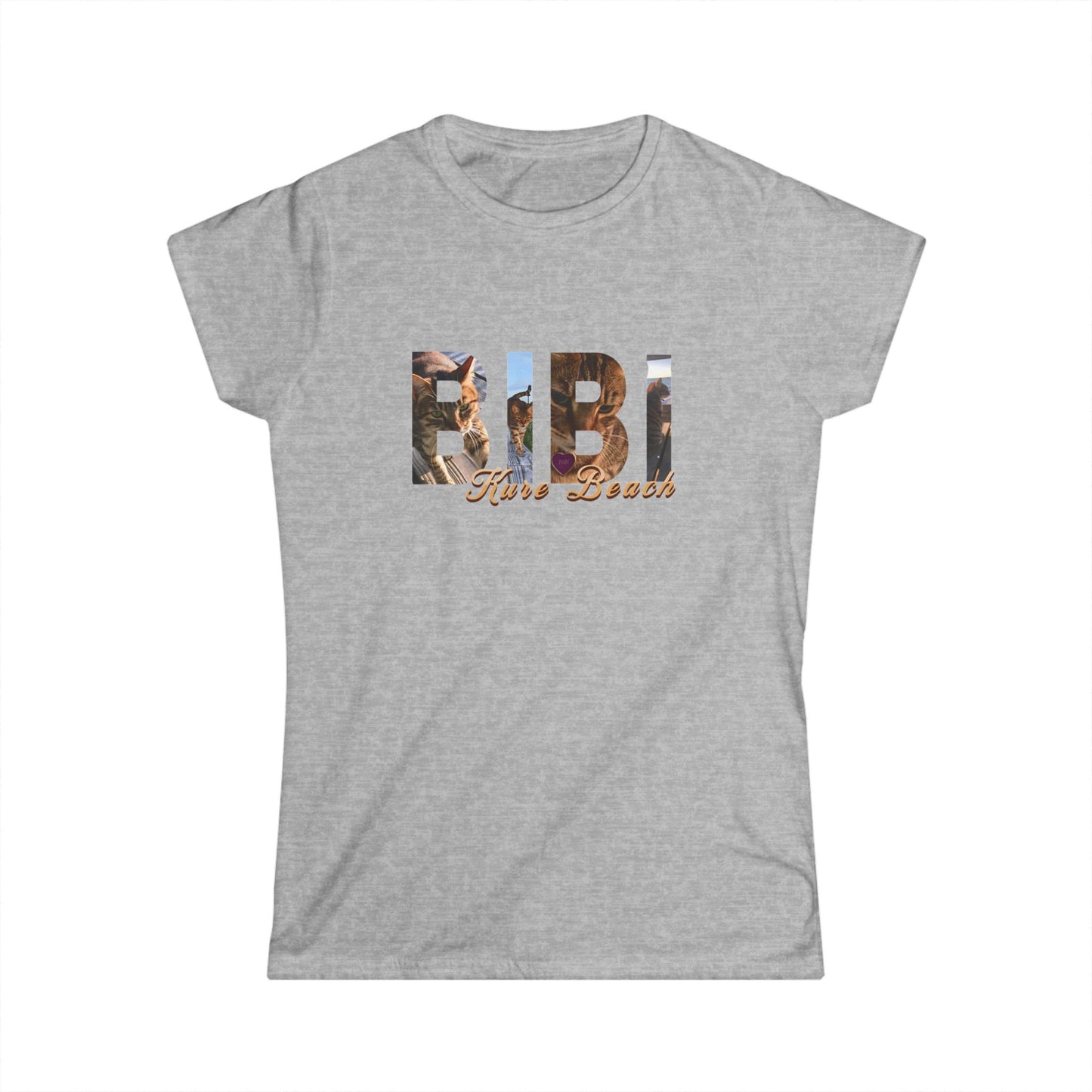 Women's Softstyle Tee - Bibi Letters