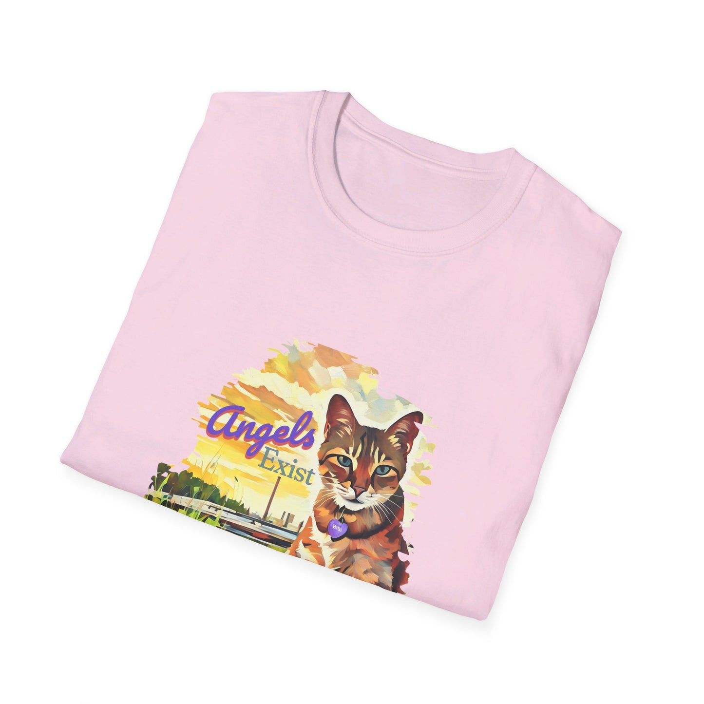 Bibi - Angels Exist Softstyle T-Shirt