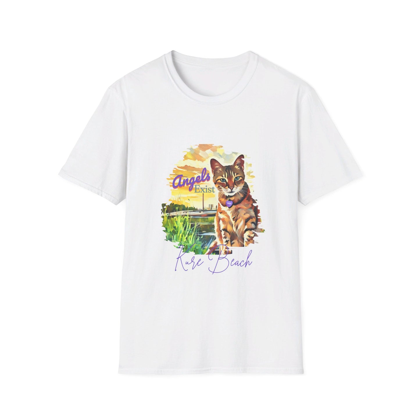 Bibi - Angels Exist Softstyle T-Shirt