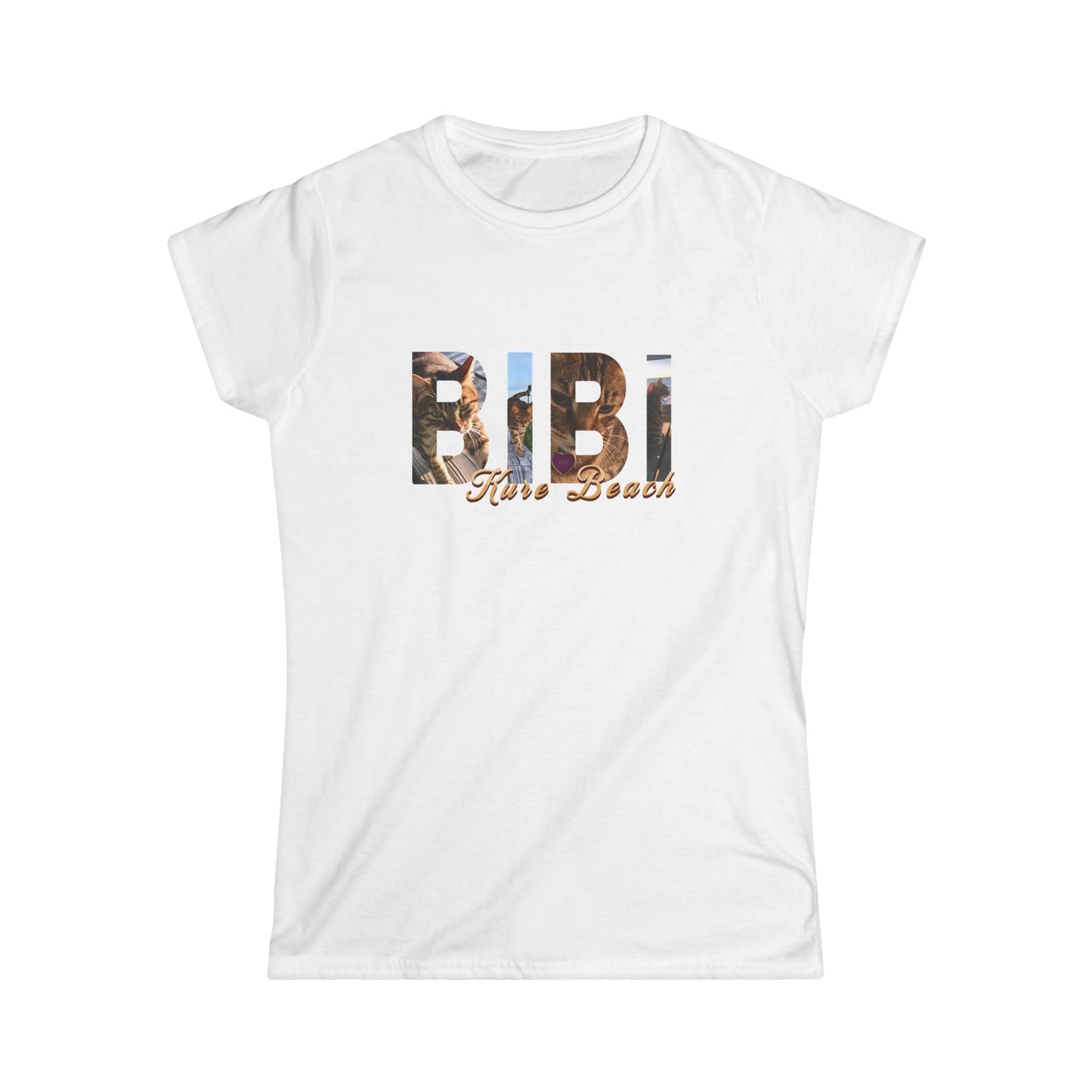 Women's Softstyle Tee - Bibi Letters