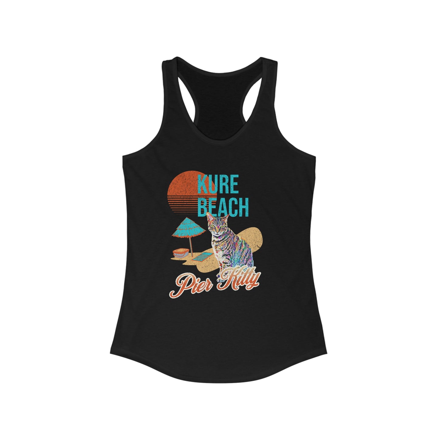 Bibi Pier Kitty - Women's Ideal Racerback Tank