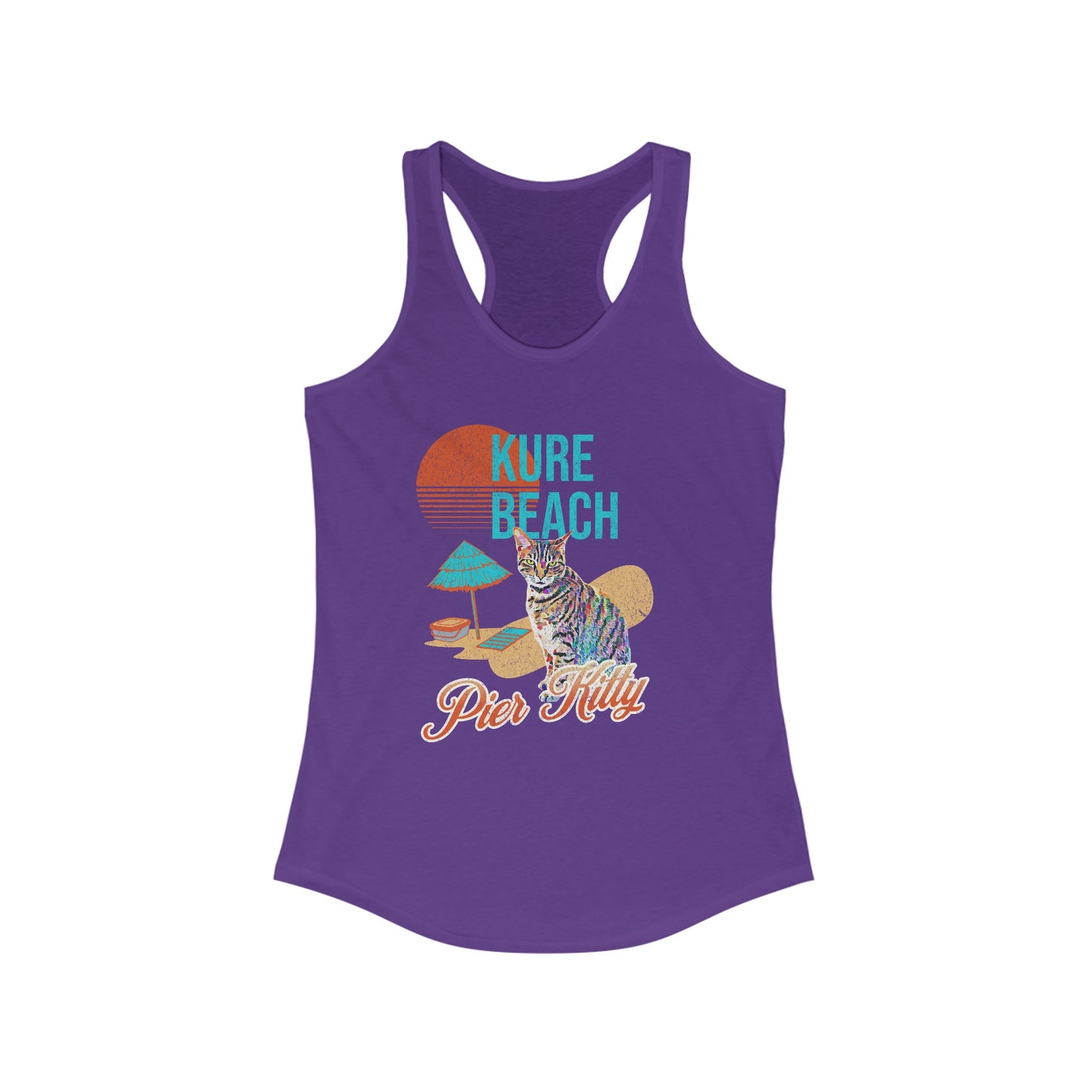 Bibi Pier Kitty - Women's Ideal Racerback Tank