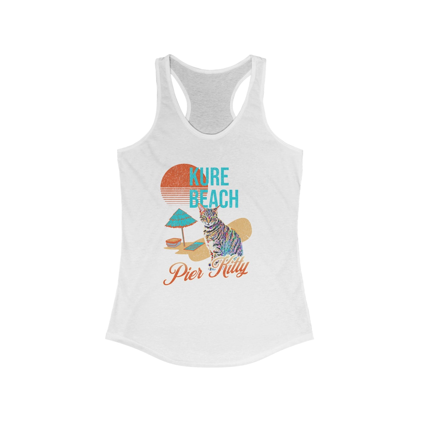 Bibi Pier Kitty - Women's Ideal Racerback Tank