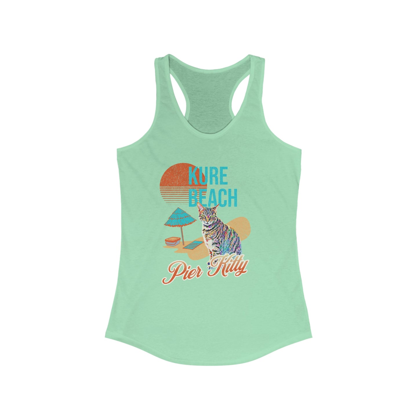 Bibi Pier Kitty - Women's Ideal Racerback Tank