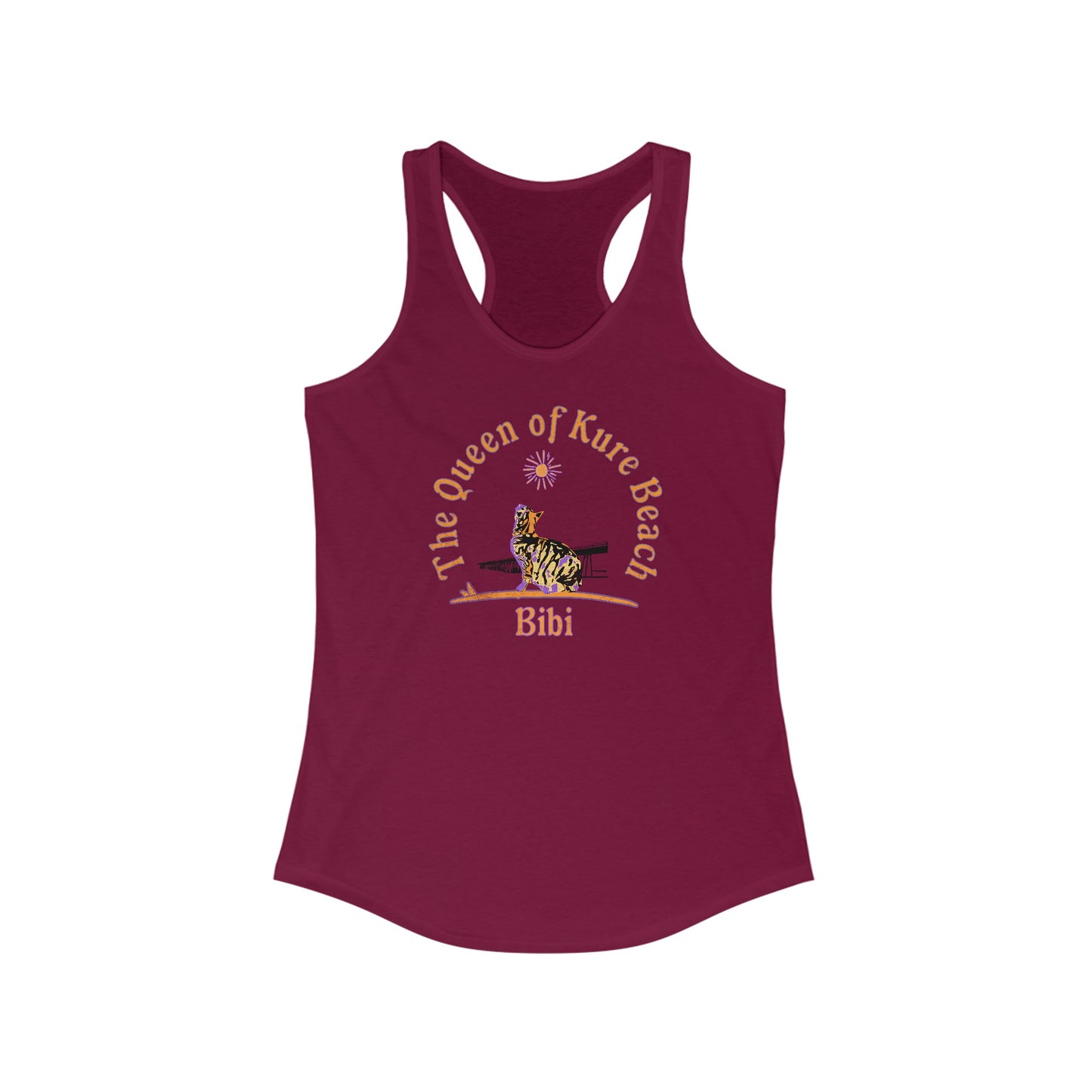 Queen Bibi Surfboard - Women's Ideal Racerback Tank