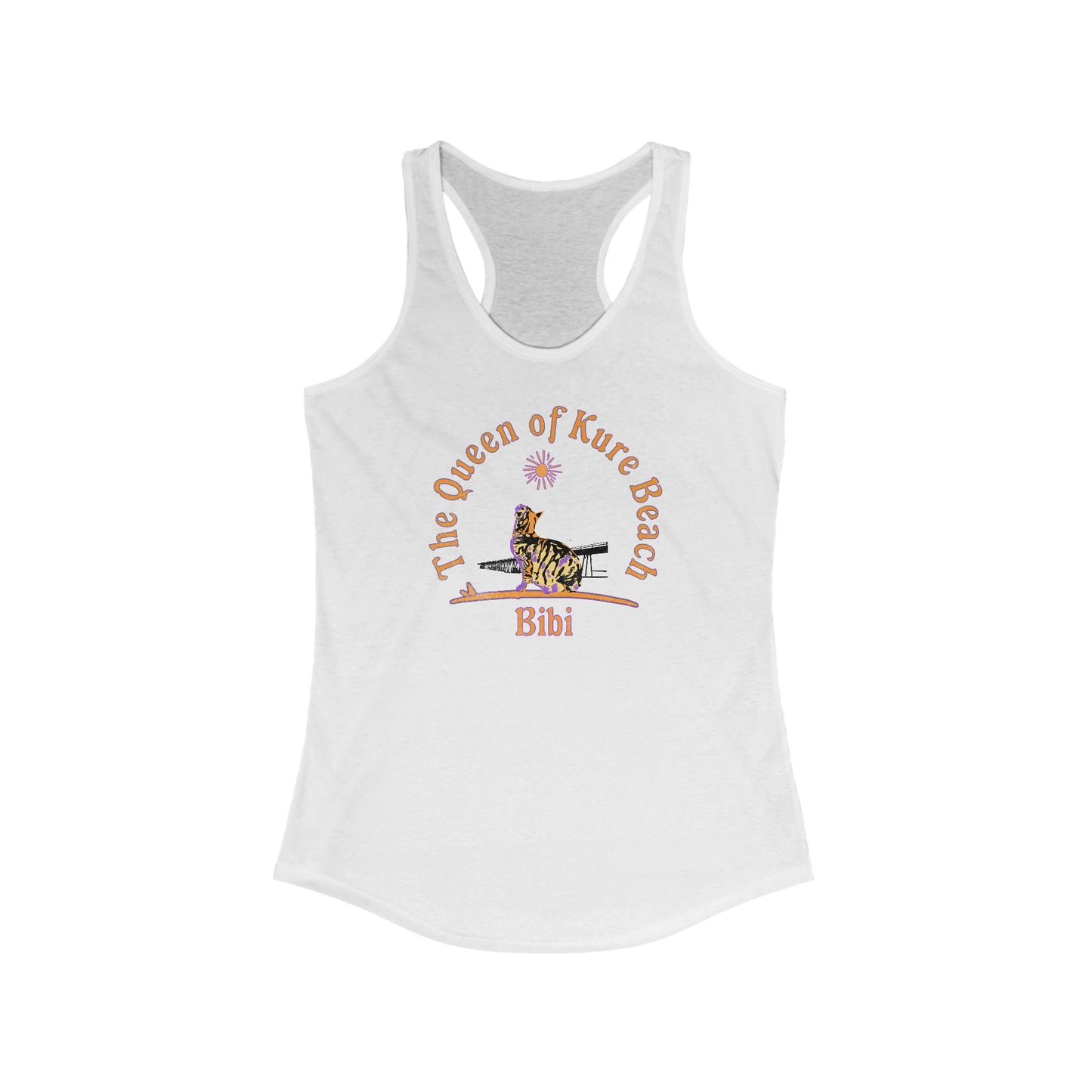 Queen Bibi Surfboard - Women's Ideal Racerback Tank