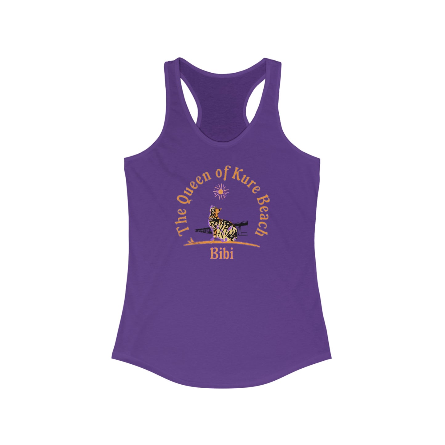 Queen Bibi Surfboard - Women's Ideal Racerback Tank