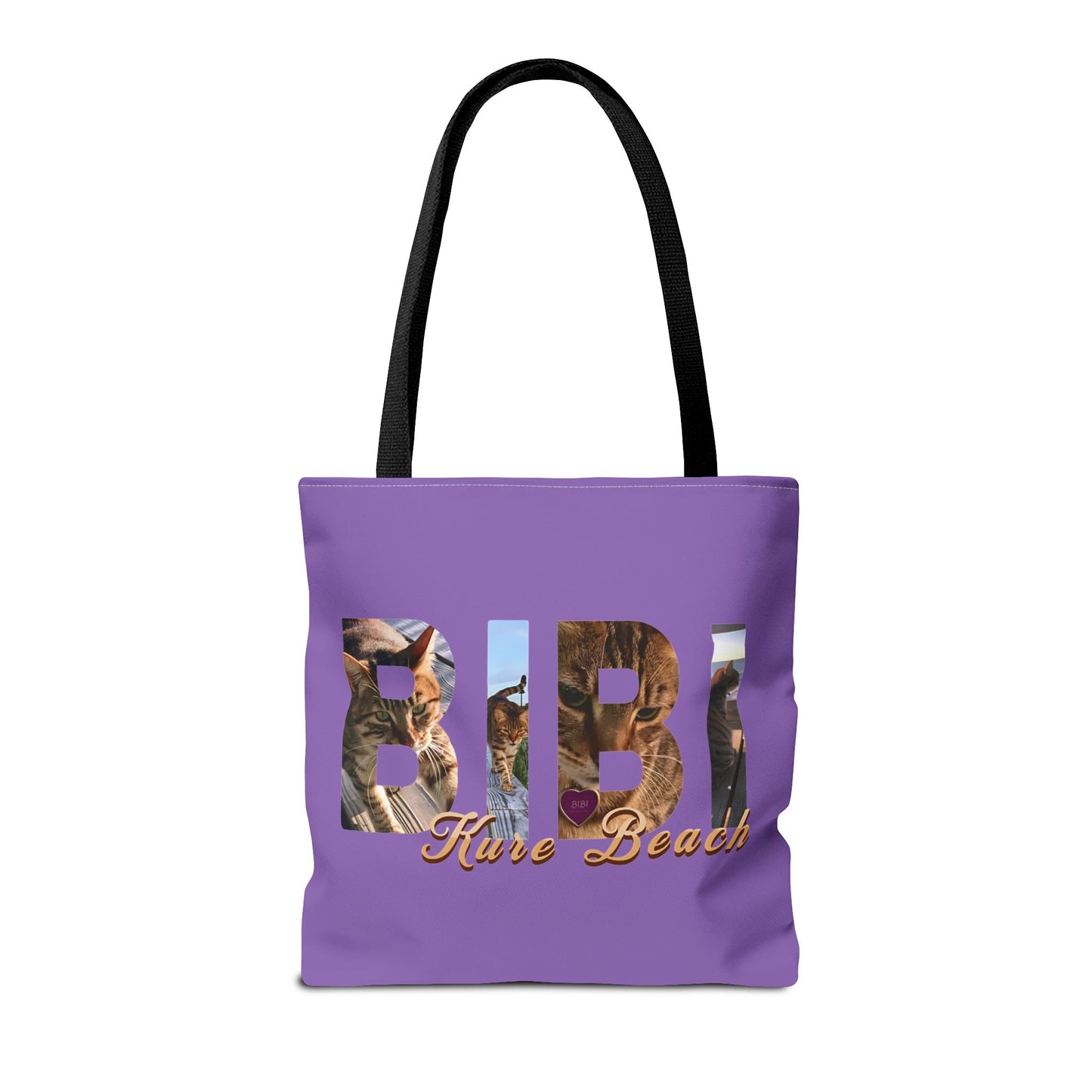 Bibi Letters Beach Bag - Purple