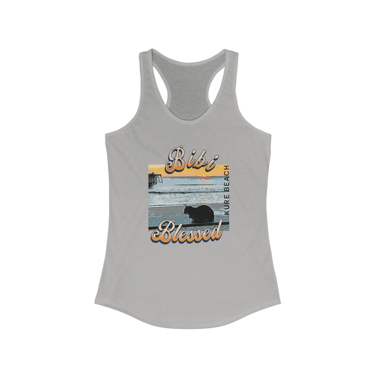 Bibi Blessed Kure Beach - Women's Ideal Racerback Tank