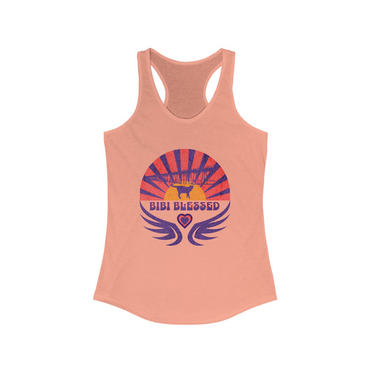 Bibi Blessed Sunrise - Women's Ideal Racerback Tank