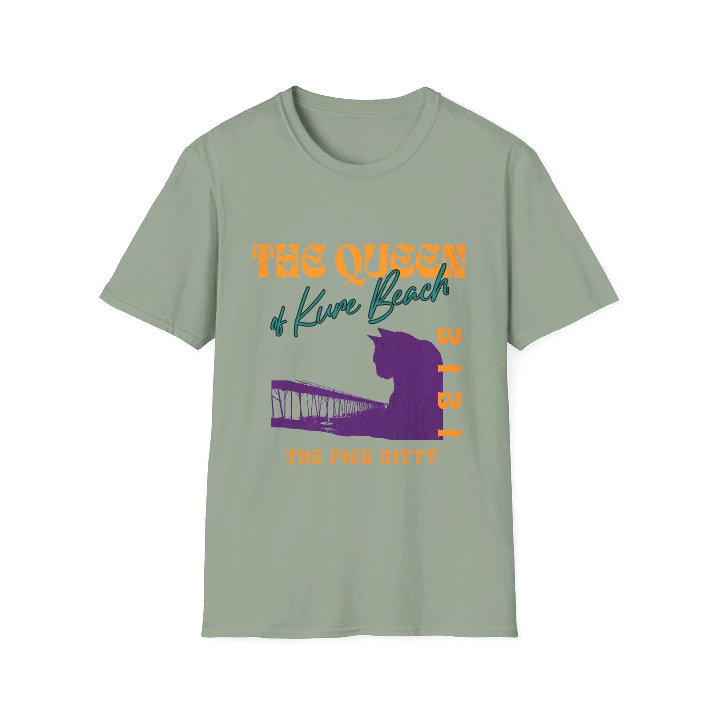 The Queen of Kure Beach Bibi T-shirt