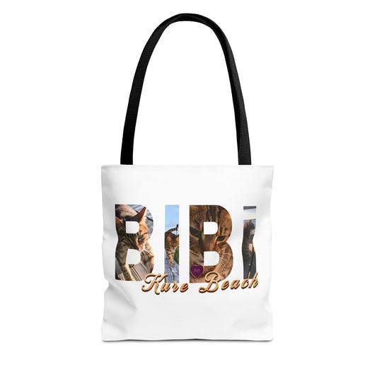 Bibi Letters Beach Bag - White