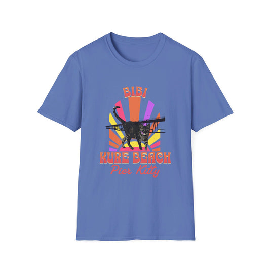 Bibi Kure Beach Pier Kitty T-Shirt