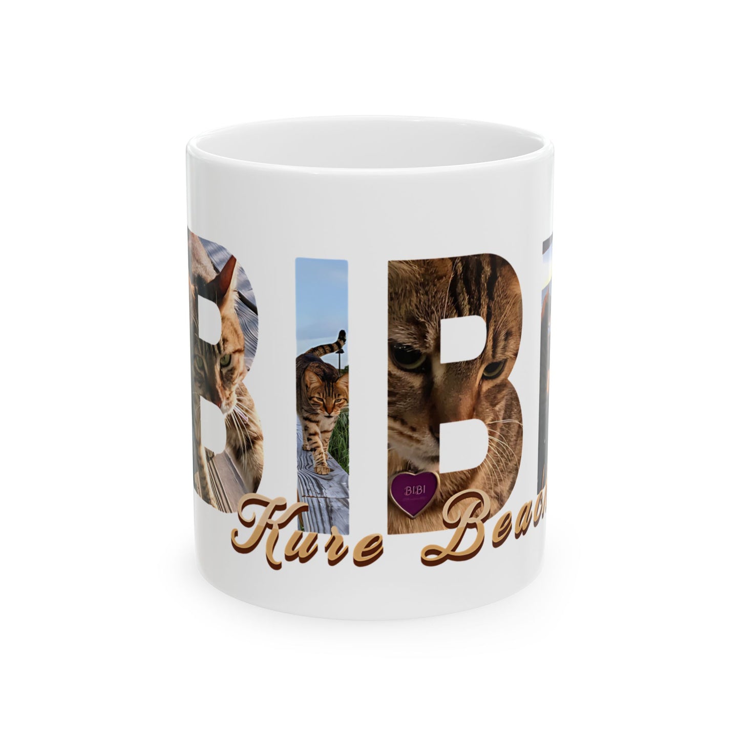 Bibi Letters - Ceramic Mug, (11oz, 15oz)