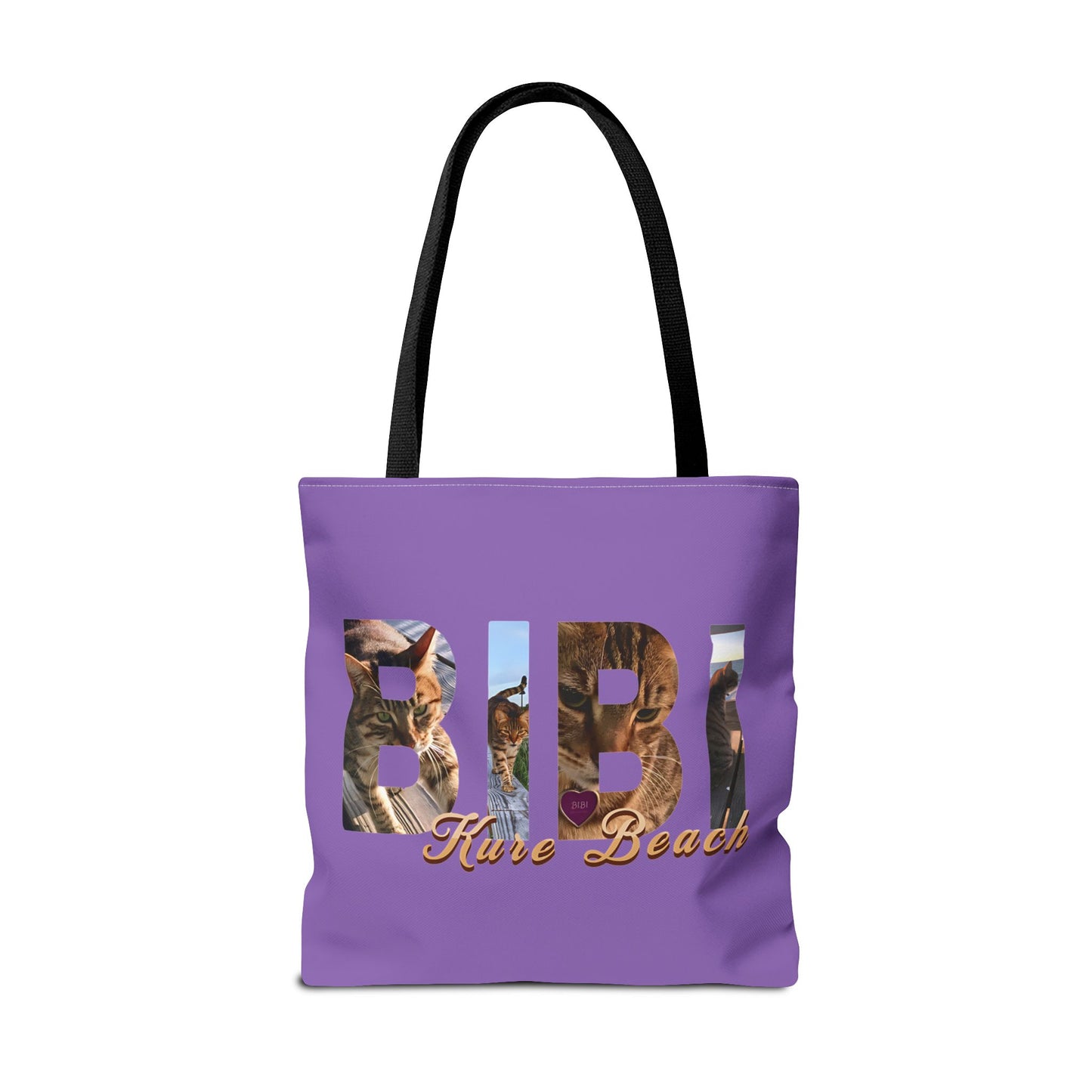 Bibi Letters Beach Bag - Purple