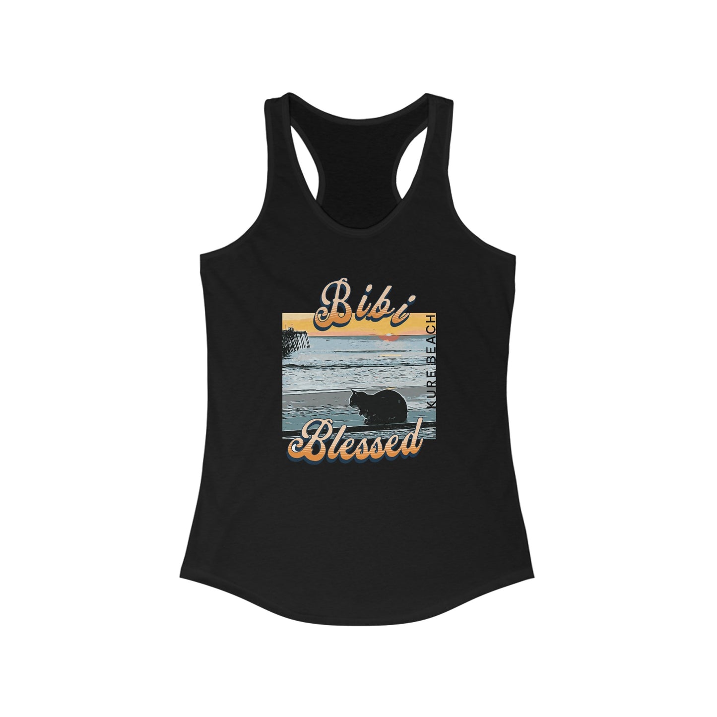 Bibi Blessed Kure Beach - Women's Ideal Racerback Tank