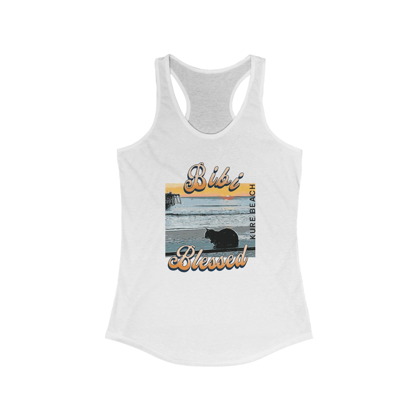 Bibi Blessed Kure Beach - Women's Ideal Racerback Tank