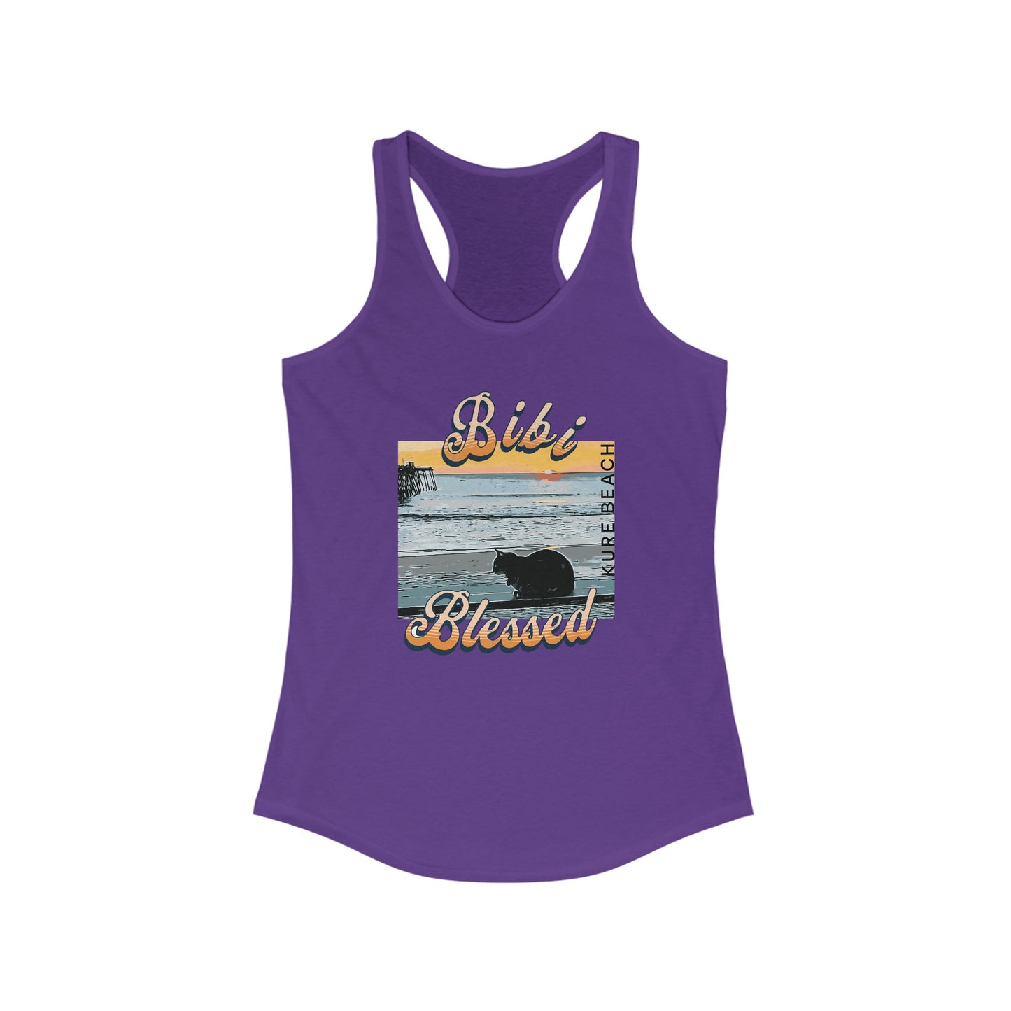 Bibi Blessed Kure Beach - Women's Ideal Racerback Tank