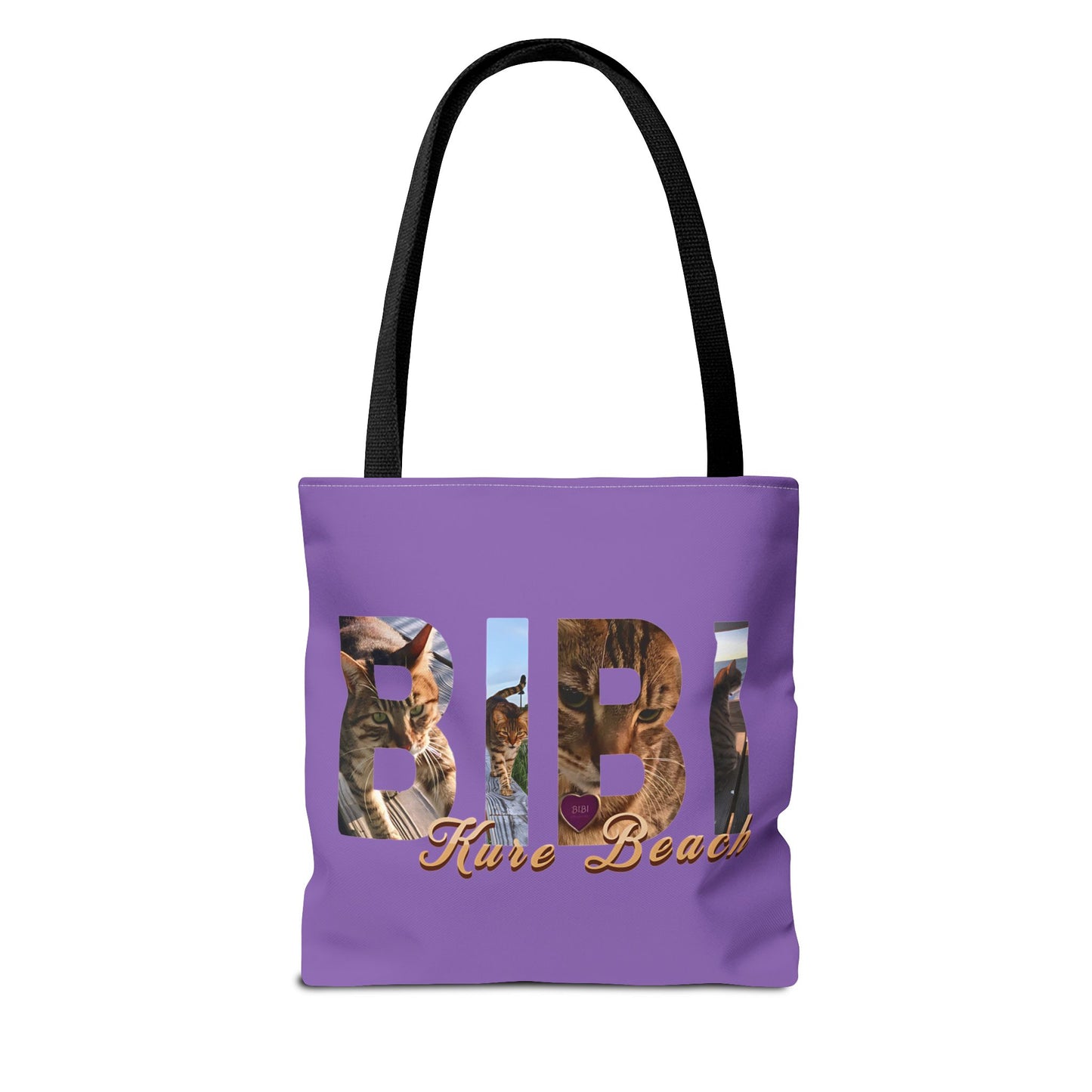 Bibi Letters Beach Bag - Purple