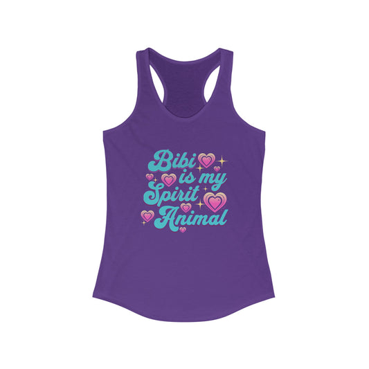 Bibi Is My Spirit Animal - Women's Ideal Racerback Tank