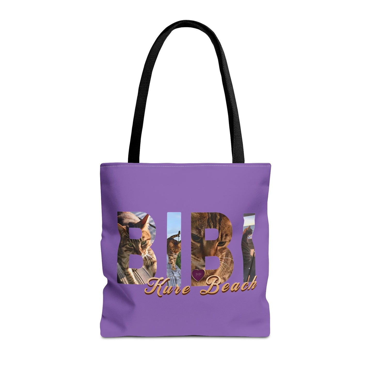 Bibi Letters Beach Bag - Purple