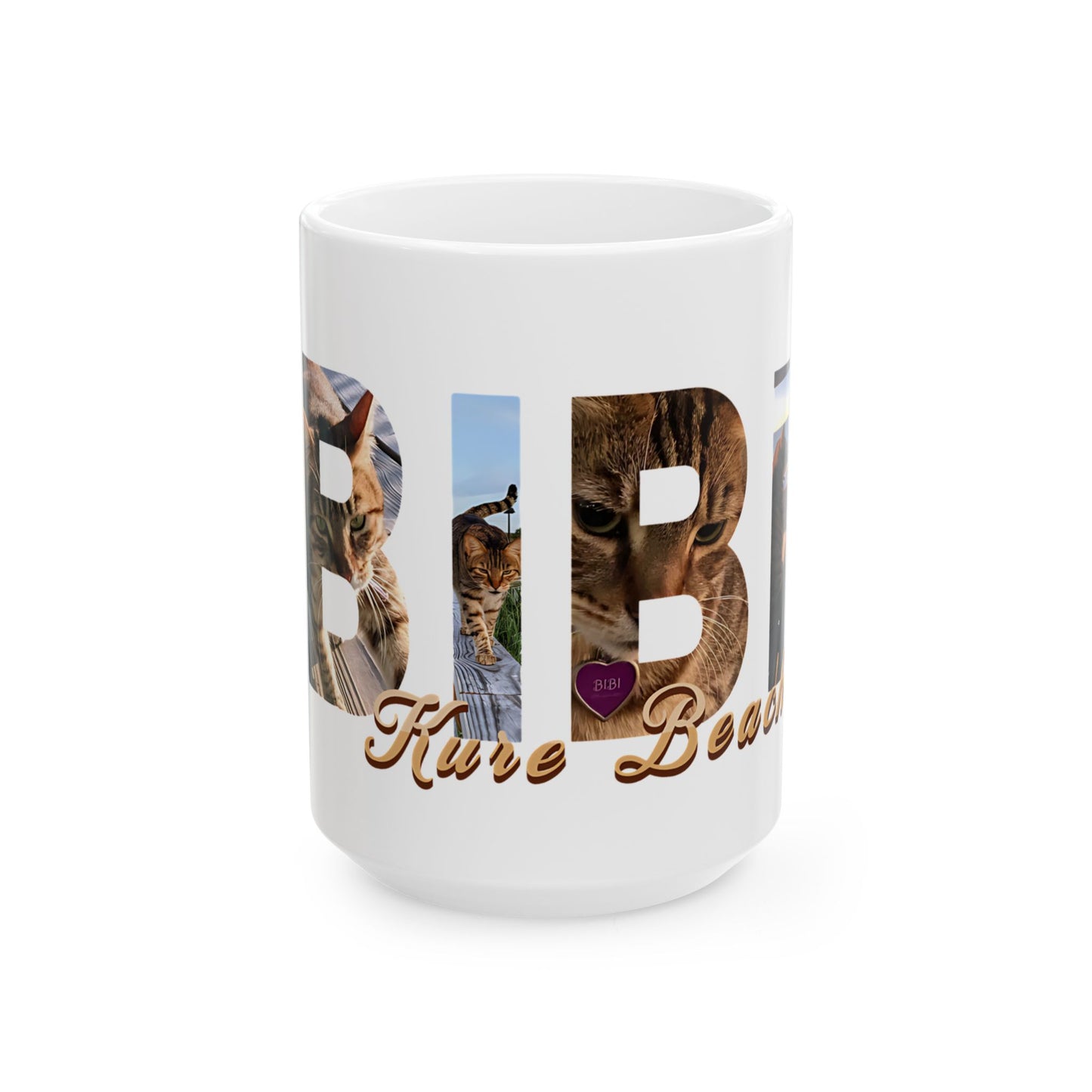 Bibi Letters - Ceramic Mug, (11oz, 15oz)